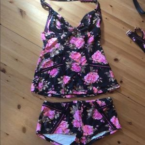 Betsey Johnson Bathing Suit (3 pieces, all M)